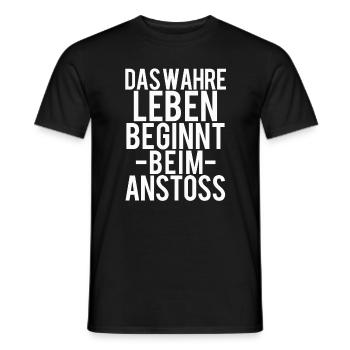 dire drôle de football - T-shirt homme - noir - Devant - AI Model Male 178 light (178cm)