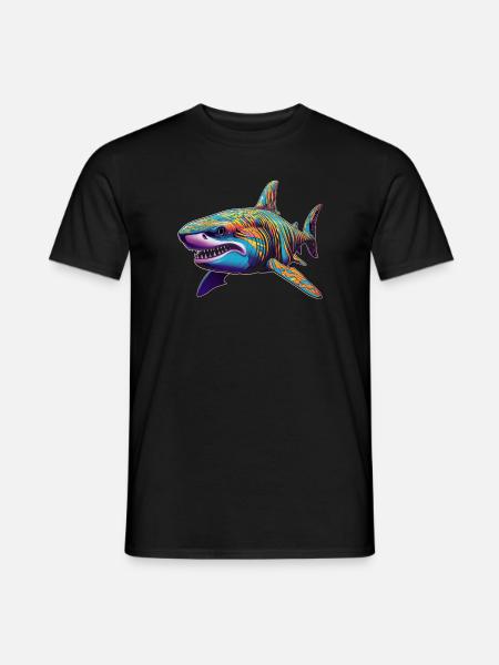 Hai - Männer T-Shirt - Schwarz