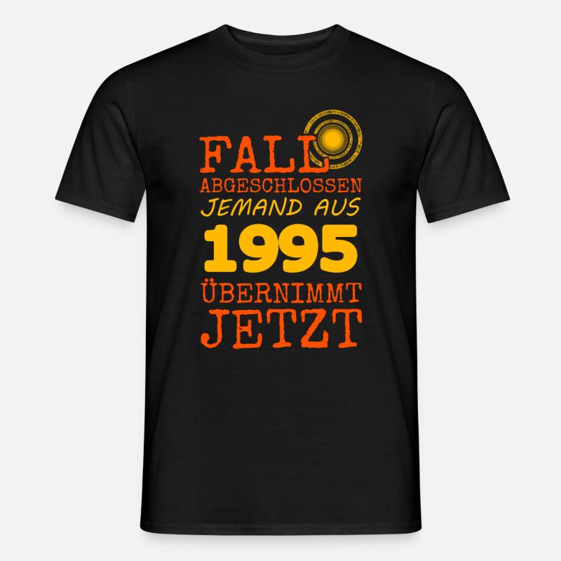 Fall abgeschlossen 1995 - Männer T-Shirt - Schwarz