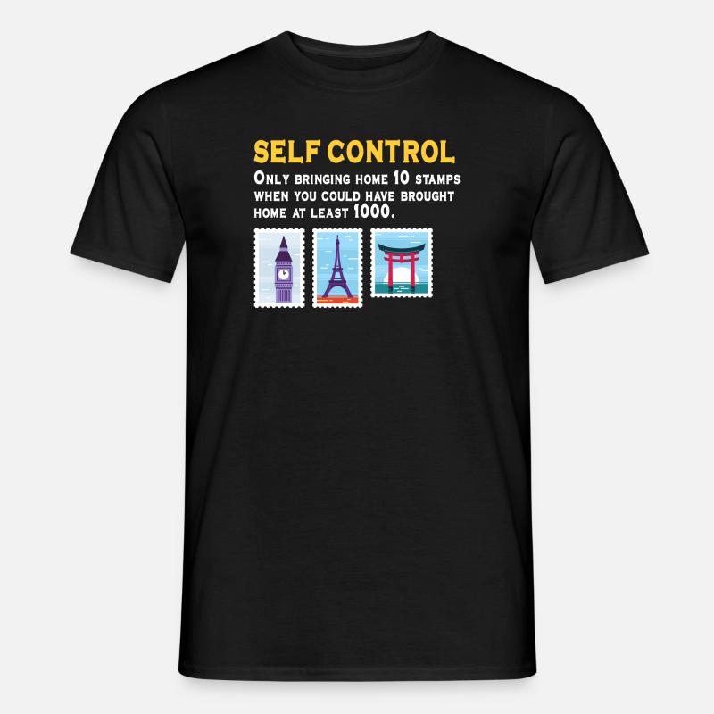 Filatelist - Mænd T-shirt - sort