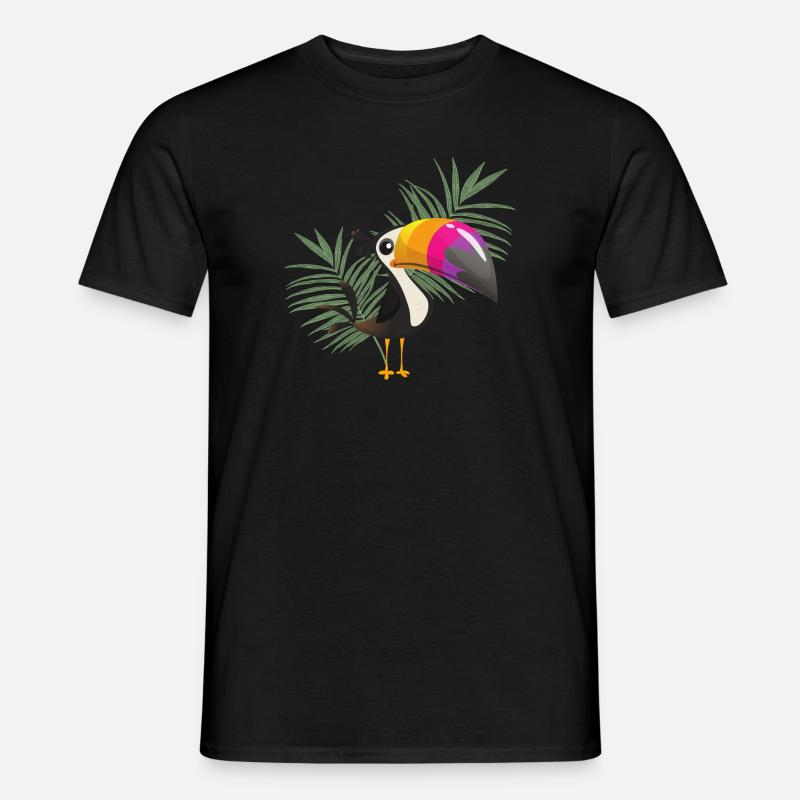 toucan - Men’s T-shirt - black