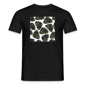 vêtement et accessoire - T-shirt homme - noir - Devant - AI Model Male 178 light (178cm)