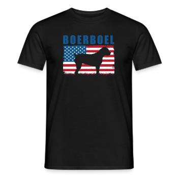 Boerboel - Männer T-Shirt - Schwarz - Vorne - AI Model Male 178 light (178cm)