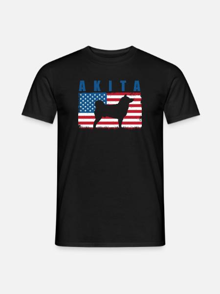 Akita - Men's T-Shirt - black