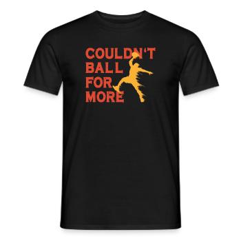 Drôle de dicton de basket-ball - T-shirt homme - noir - Devant - AI Model Male 178 light (178cm)