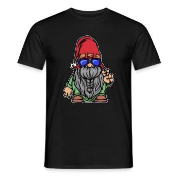 Beard Hairstyle Beard Growth Masculinity Beard Wearer - Men's T-Shirt - black - Front - AI Model Male 178 light (178cm)