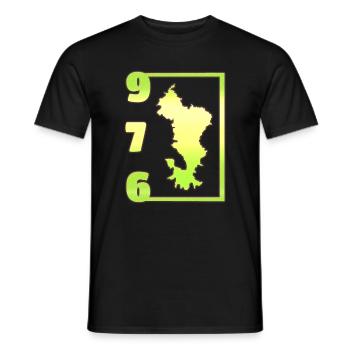 T SHIRT 976 MAYOTTE - Men's T-Shirt - black - Front - AI Model Male 178 light (178cm)