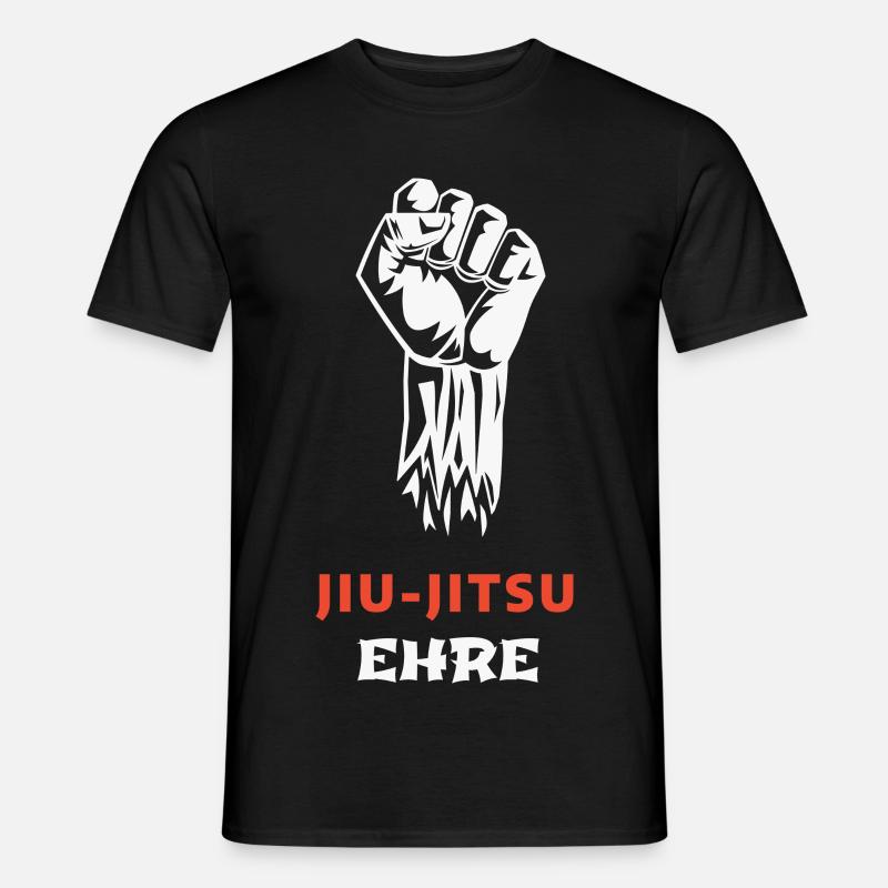 JIU-JITSU: Ehre Über Alles - Männer T-Shirt - Schwarz