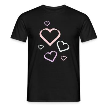 Cadeau pour la fête des mères : Idée de cadeau pour la fête des mères - T-shirt homme - noir - Devant - AI Model Male 178 light (178cm)
