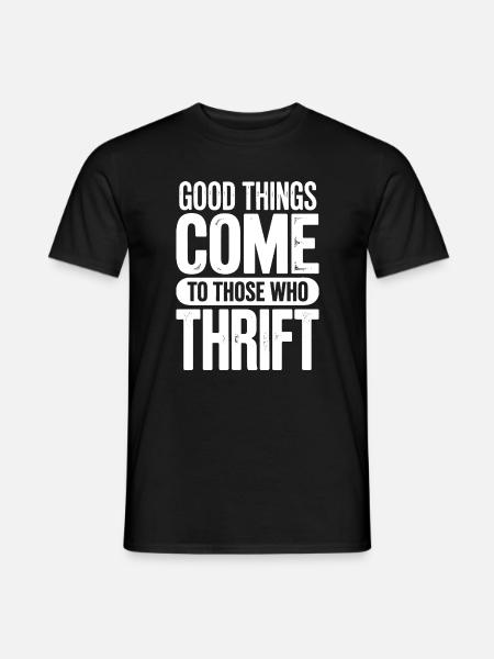 Choses D’Occasion Chic - T-shirt homme - noir