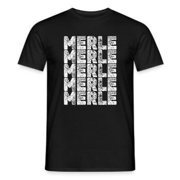 Hero Merle - T-shirt homme - noir - Devant - AI Model Male 178 light (178cm)