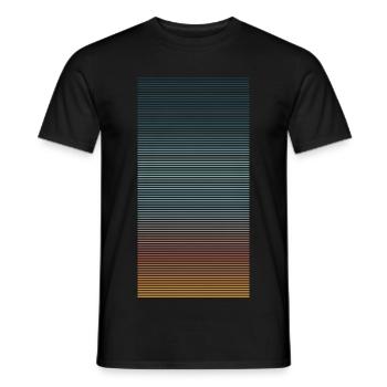 ATMOSPHERE - Männer T-Shirt - Schwarz - Vorne - AI Model Male 178 light (178cm)