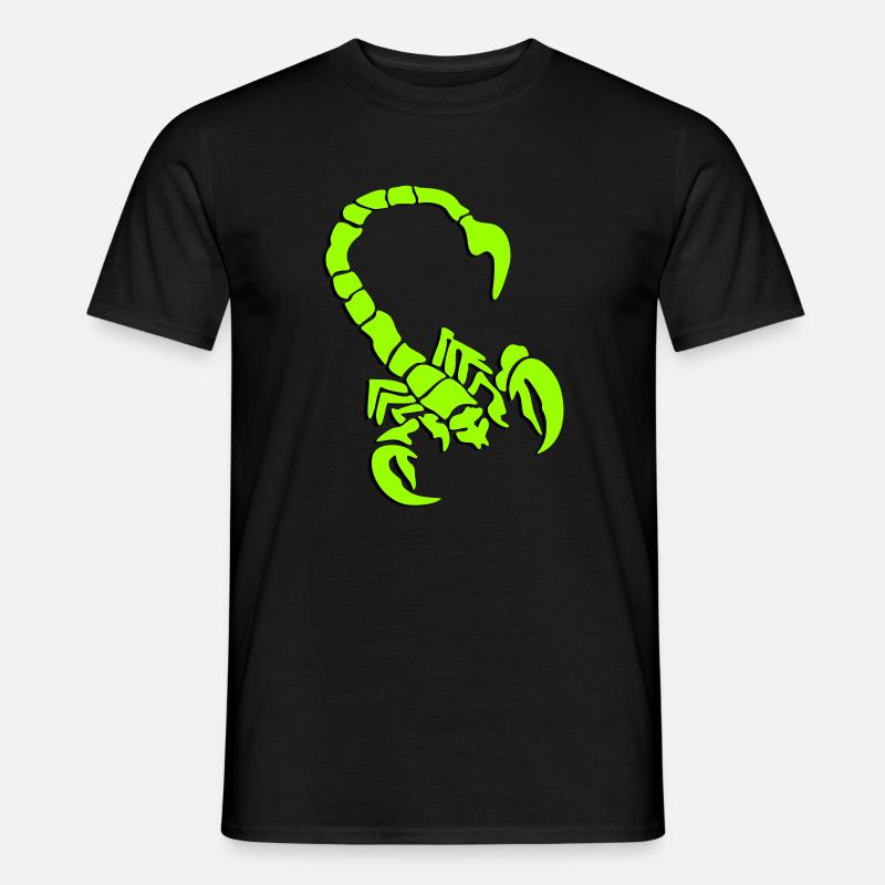 skorpion_01_3d - Männer T-Shirt - Schwarz