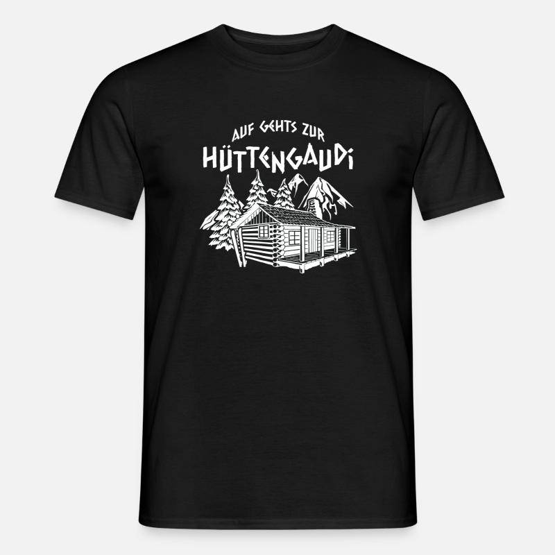 Après-Ski - Männer T-Shirt - Schwarz