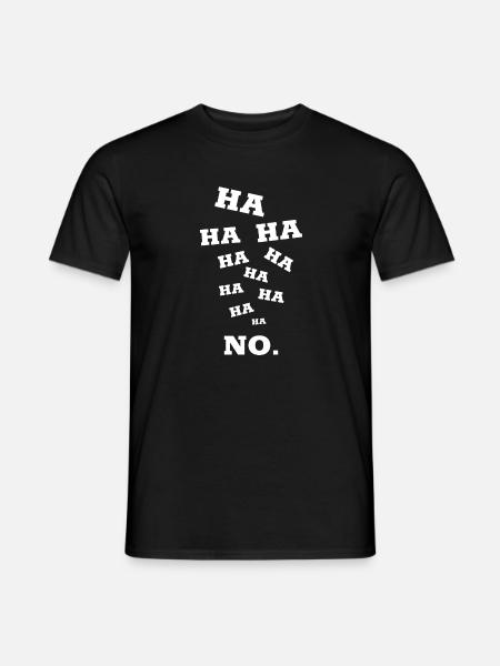 Paroles drôles et sarcastiques - T-shirt homme - noir