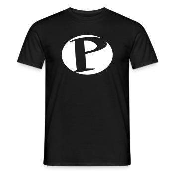 Superheld, Superhero, Hero, Actionhero, P - T-shirt homme - noir - Devant - AI Model Male 178 light (178cm)