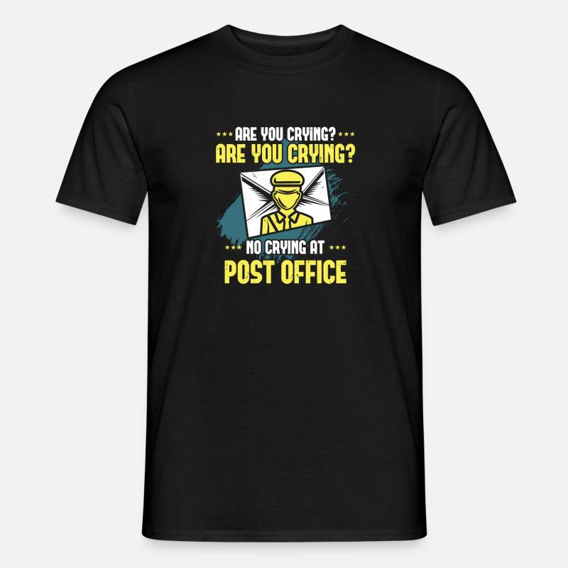 Bureau de poste - T-shirt homme - noir