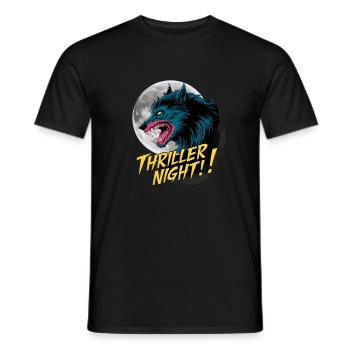 Werwolf für einen Werwolf Fan - Männer T-Shirt - Schwarz - Vorne - AI Model Male 178 light (178cm)