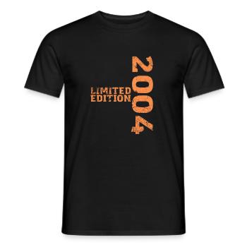 Limited Edition 2006 18th Birthday Gift - Men's T-Shirt - black - Front - AI Model Male 178 light (178cm)