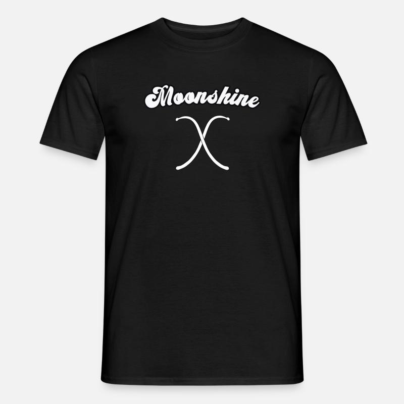 Moonshine Coon Pecker - Männer T-Shirt - Schwarz