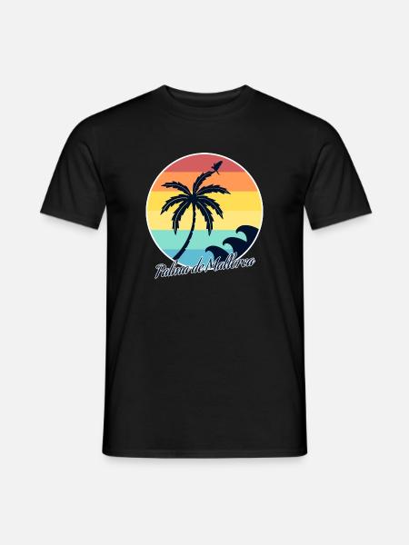 Palma de Mallorca - Männer T-Shirt - Schwarz