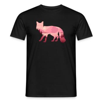 Timber Wolf - Männer T-Shirt - Schwarz - Vorne - AI Model Male 178 light (178cm)