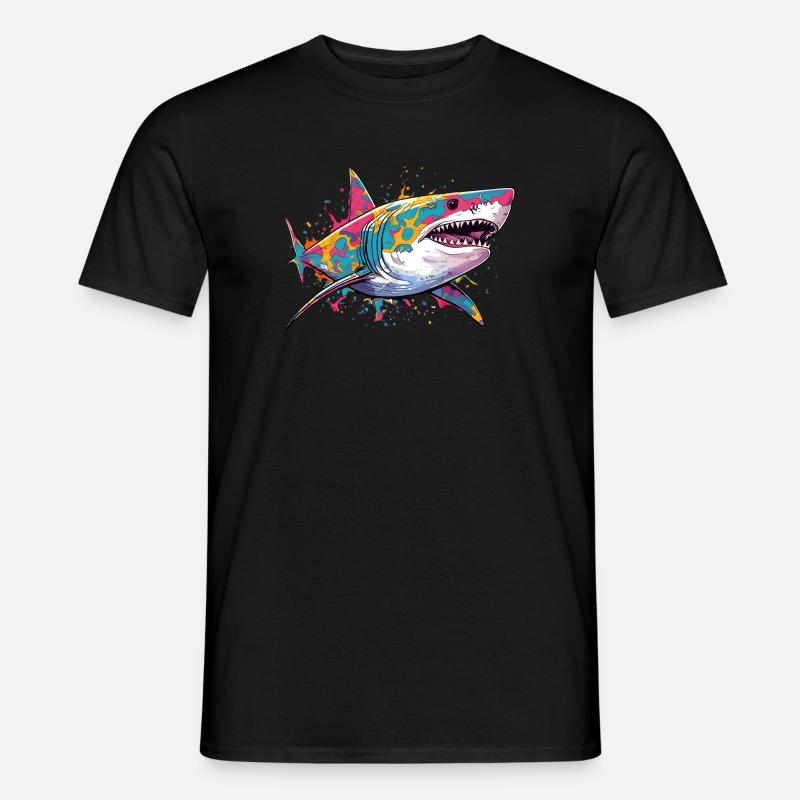 Shark - Men's T-Shirt - black