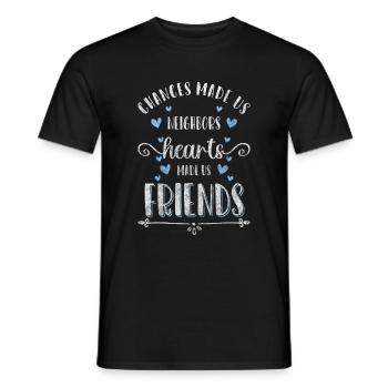 Neighbor Best Neighbor Beer - Men's T-Shirt - black - Front - AI Model Male 178 light (178cm)