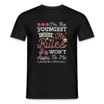 Geschwister Liebe Charakter - Männer T-Shirt - Schwarz - Vorne - AI Model Male 178 light (178cm)
