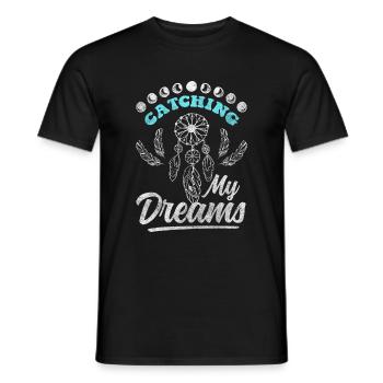 Magical Shapes Powers - Men's T-Shirt - black - Front - AI Model Male 178 light (178cm)