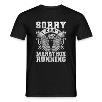 Runner Sprint Athlete Mindset - Men's T-Shirt - black - Front - AI Model Male 178 light (178cm)