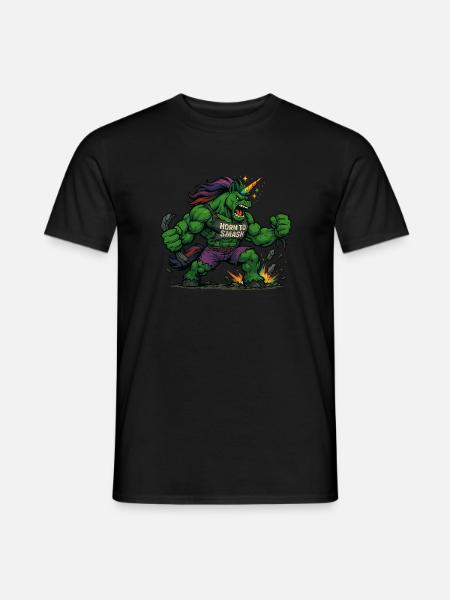 Hulkicorn - Men's T-Shirt - black