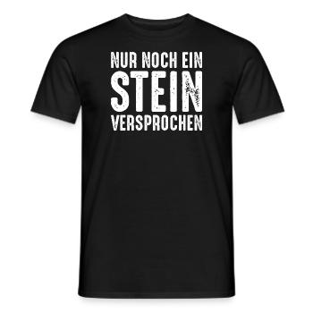 Geology Geologist Juste un autre géologue de pierre - T-shirt homme - noir - Devant - AI Model Male 178 light (178cm)