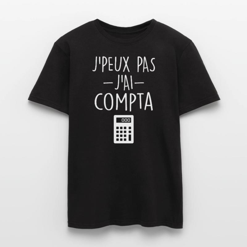 Comptable | Comptabilité | Compter | Chiffre T-shirt homme