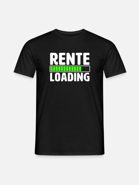 RENTE LOADING - Männer T-Shirt - Schwarz