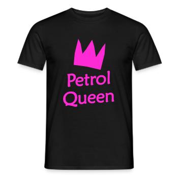 La reine de la route - T-shirt homme - noir - Devant - AI Model Male 178 light (178cm)