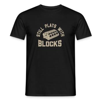 Tuning Spruch für Motorsport / Auto Fans - Männer T-Shirt - Schwarz - Vorne - AI Model Male 178 light (178cm)