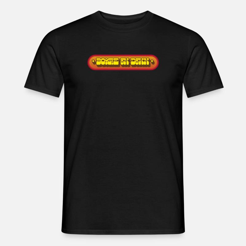 Boogie on Down - Männer T-Shirt - Schwarz