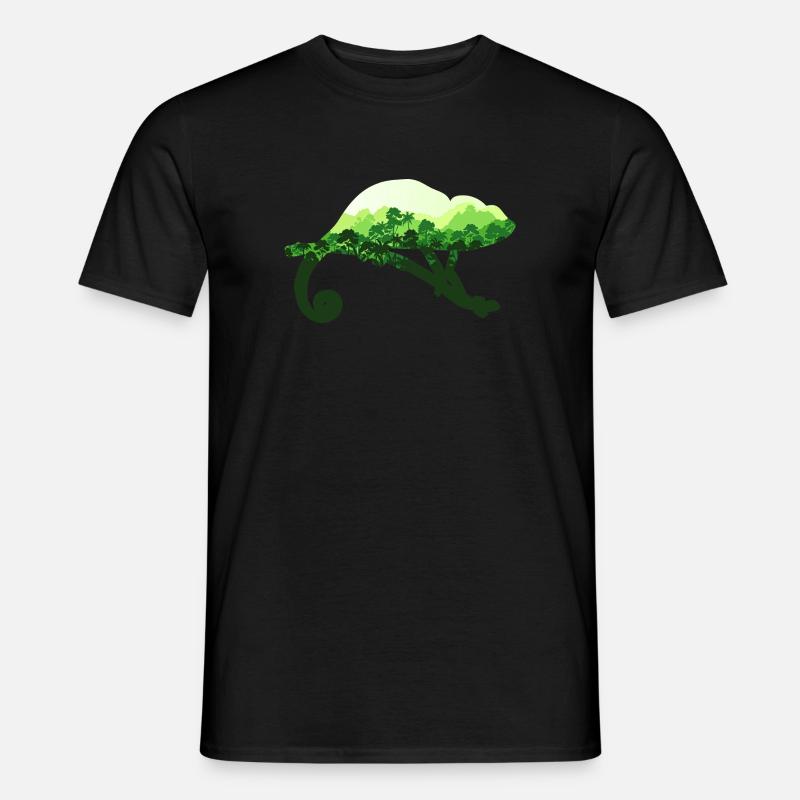 Chameleon - Men’s T-shirt - black