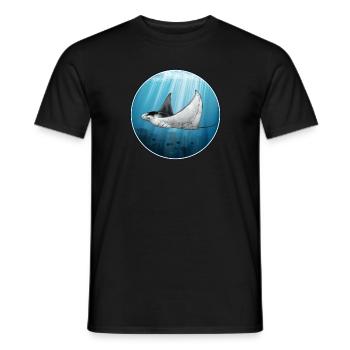 Mantarochen - Männer T-Shirt - Schwarz - Vorne - AI Model Male 178 light (178cm)
