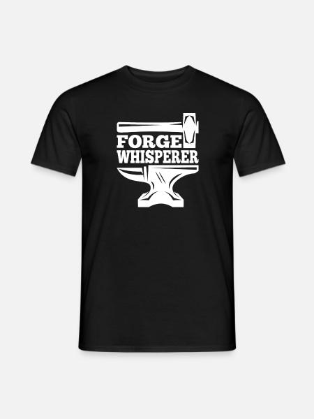 Forge Forge Whisperer Idée cadeau - T-shirt homme - noir