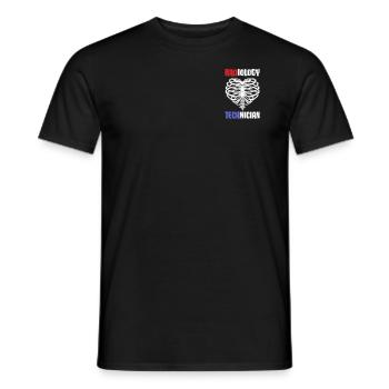 Abteilung Radiologie Radiologe Witz Röntgen - Männer T-Shirt - Schwarz - Vorne - AI Model Male 178 light (178cm)
