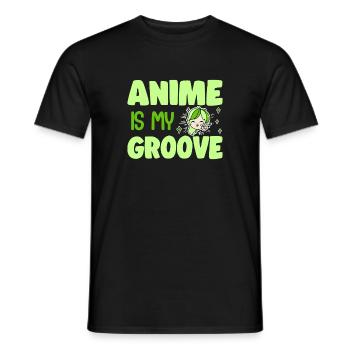 Cute Japanese Manga Women Girls Gift Otaku Kawaii - Männer T-Shirt - Schwarz - Vorne - AI Model Male 178 light (178cm)