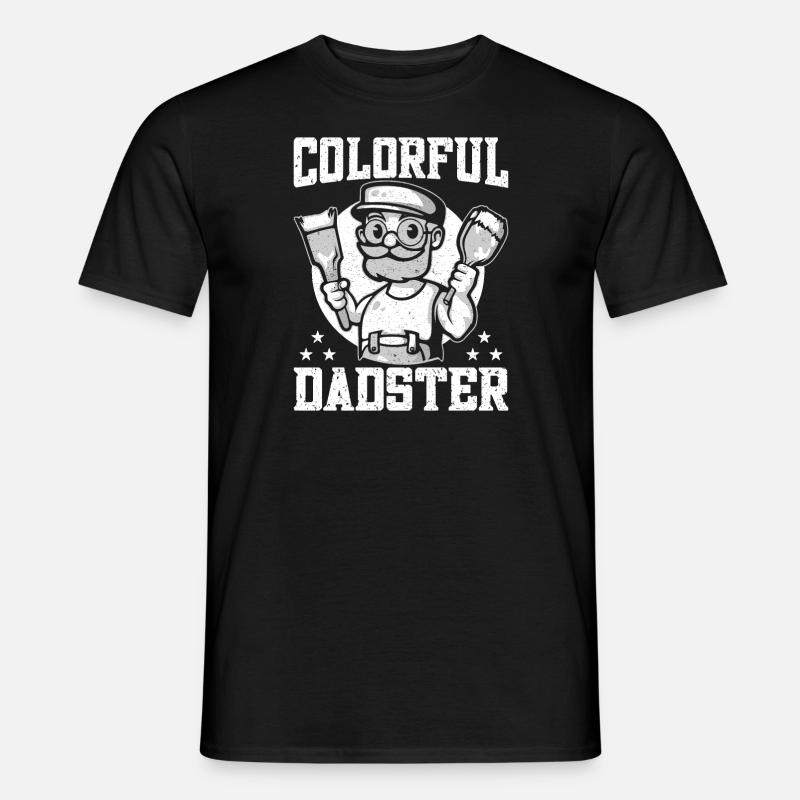 House Painter Dad Unique Gifts - Männer T-Shirt - Schwarz