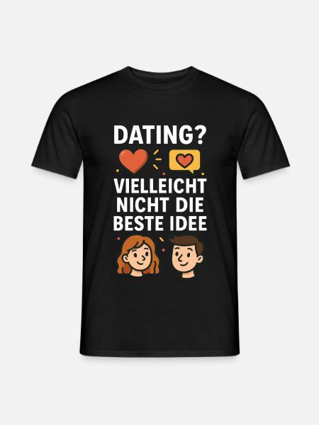 Datation? Peut-être pas. - T-shirt homme - noir