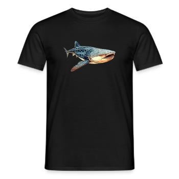 Requin-baleine - T-shirt homme - noir - Devant - AI Model Male 178 light (178cm)