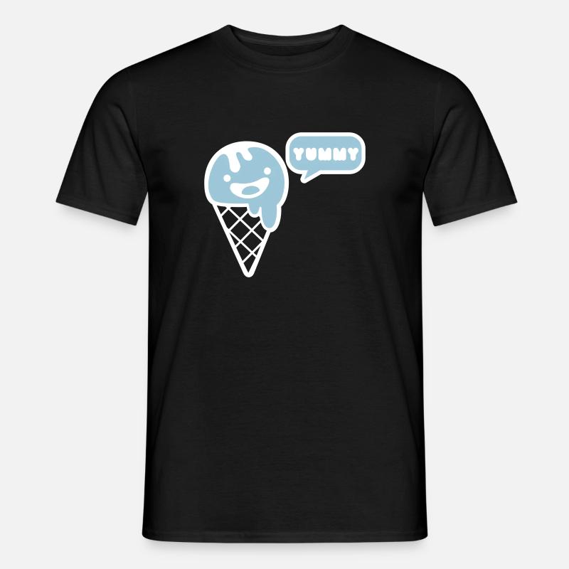 ice - eis - sommer - Männer T-Shirt - Schwarz