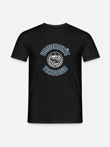 Universität Terrania 2 - Männer T-Shirt - Schwarz