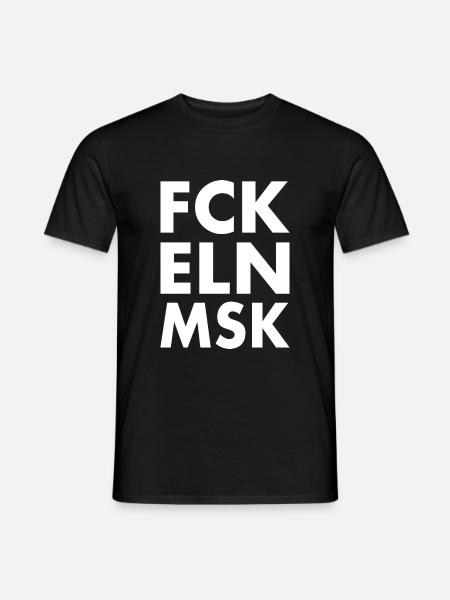 Fck eln msk - Men's T-Shirt - black