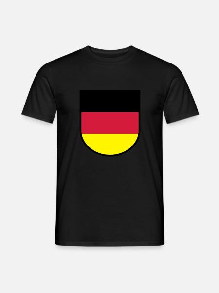 Germany Coat of Arms - Men's T-Shirt - black